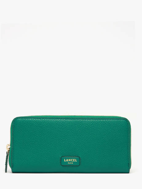 Portefeuille Leder Lancel Groen ninon A13833
